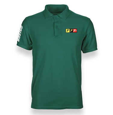 B777 DESIGNED POLO SHIRT THE AV8R